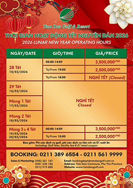 THÔNG BÁO LỊCH NGHỈ TẾT NGUYÊN ĐÁN 2026